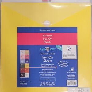 Hello Hobby Assorted Iron-On Sheets